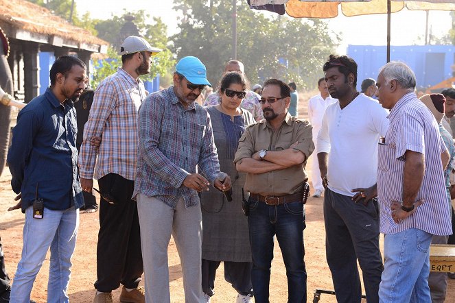 Baahubali 2: A Conclusão - De filmagens - S.S. Rajamouli