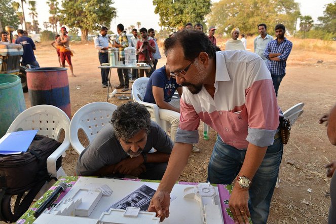 Baahubali 2: A Conclusão - De filmagens - S.S. Rajamouli