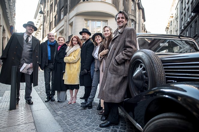 Budapest Noir - Tournage - János Kulka, Adél Kováts, Kata Dobó, Zsolt Anger, Éva Gárdos, Réka Tenki, Krisztián Kolovratnik