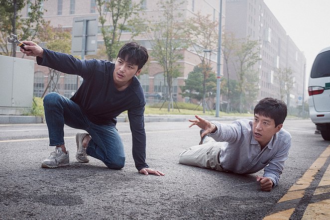 A Day - Dreharbeiten - Yo-han Byeon, Myeong-min Kim