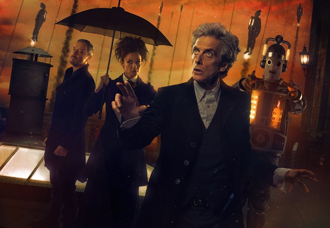 Doctor Who - The Doctor Falls - Promoción - John Simm, Michelle Gomez, Peter Capaldi