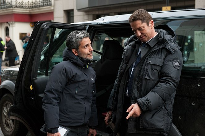 Objetivo: Londres - Del rodaje - Babak Najafi, Gerard Butler