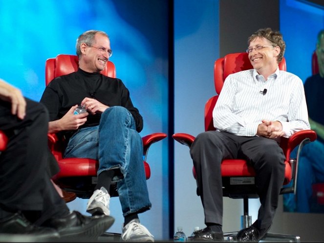 Duels - De filmes - Steve Jobs, Bill Gates