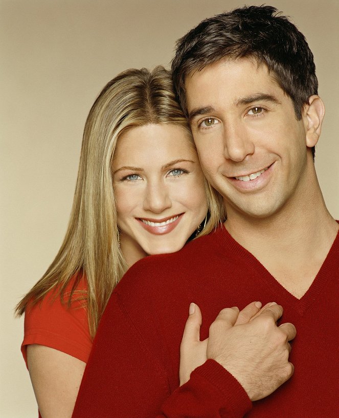 Friends - Season 5 - Werbefoto - Jennifer Aniston, David Schwimmer