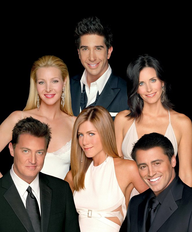 Friends - Season 10 - Promokuvat - Lisa Kudrow, David Schwimmer, Courteney Cox, Matthew Perry, Jennifer Aniston, Matt LeBlanc