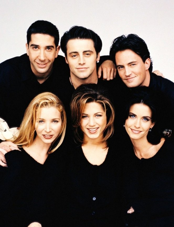 Amigos - Season 2 - Promoción - David Schwimmer, Matt LeBlanc, Matthew Perry, Lisa Kudrow, Jennifer Aniston, Courteney Cox