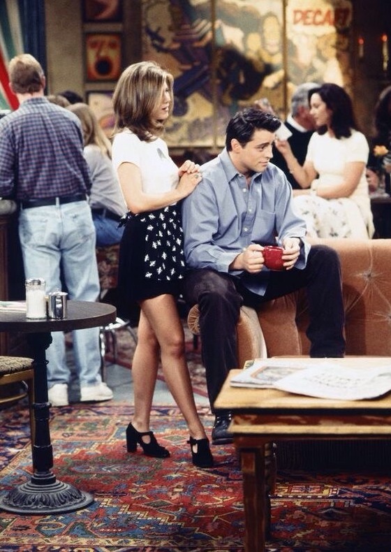 Friends - Season 2 - Pocken statt Liebe - Filmfotos - Jennifer Aniston, Matt LeBlanc