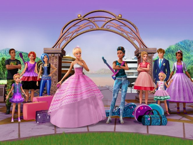Barbie in Rock 'n Royals - Van film