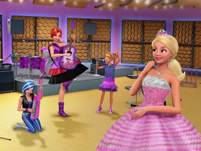 Barbie in Rock 'n Royals - Z filmu