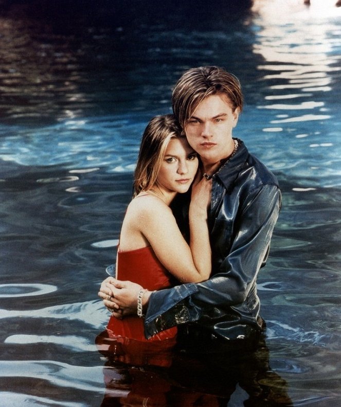 Romeo + Julieta - Promoción - Claire Danes, Leonardo DiCaprio