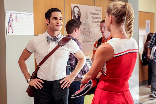Glee - Nowy wizerunek - Z filmu - Darren Criss, Heather Morris