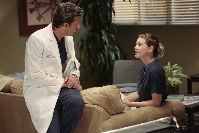 Grey's Anatomy - Season 11 - Only Mama Knows - Photos - Patrick Dempsey, Ellen Pompeo