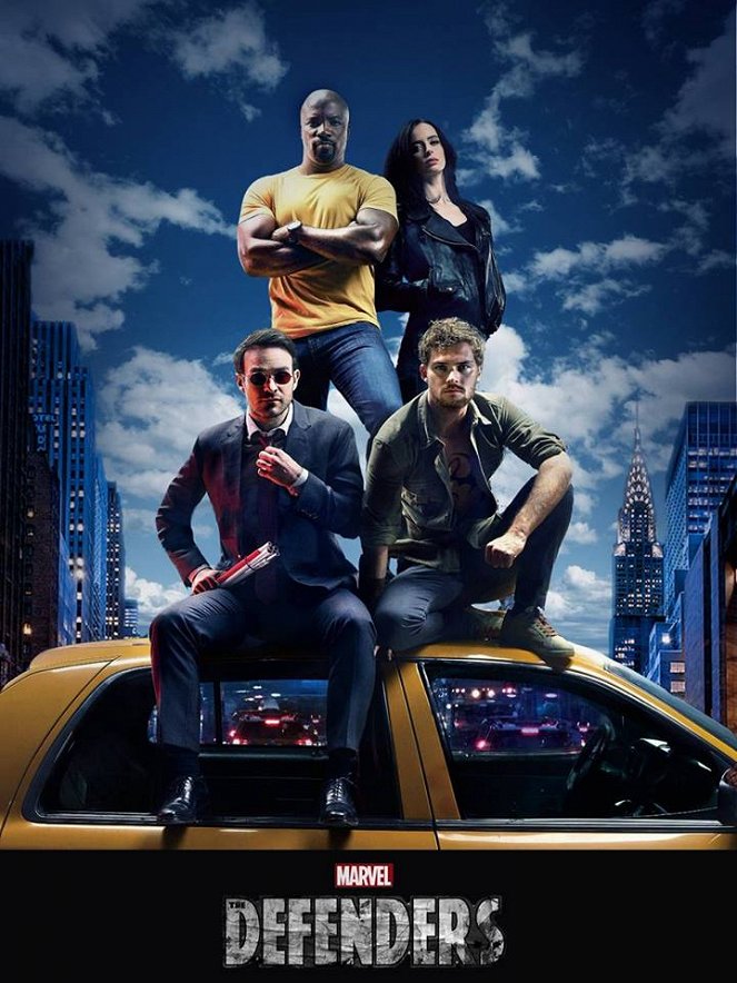 Marvel's The Defenders - Werbefoto - Charlie Cox, Mike Colter, Finn Jones, Krysten Ritter