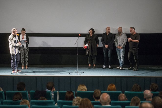 Lichožrouti - Veranstaltungen - Screening at the Karlovy Vary International Film Festival on July 1, 2017 - Petr Vacek, Galina Miklínová, Richard Müller, Jaroslav Sedláček, Ondřej Trojan