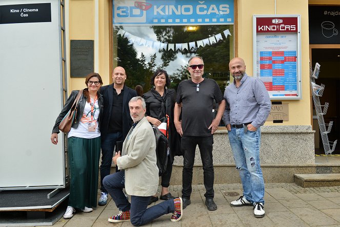 The Oddsockeaters - Events - Screening at the Karlovy Vary International Film Festival on July 1, 2017 - Richard Müller, Petr Vacek, Galina Miklínová, Ondřej Trojan, Jaroslav Sedláček
