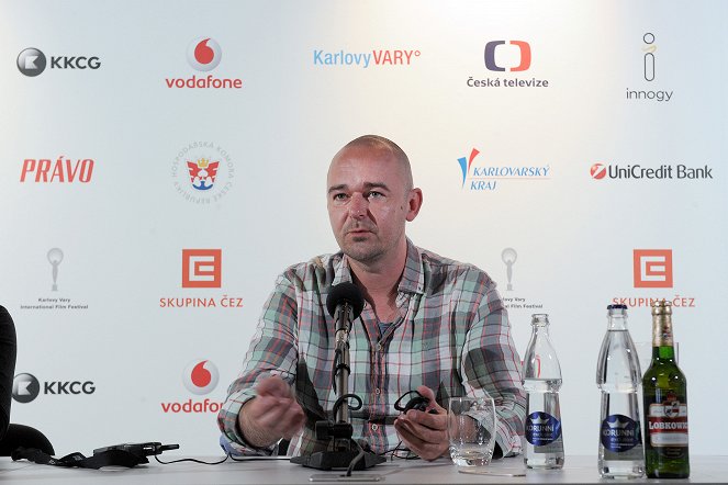 Aritmija - Z imprez - Press conference at the Karlovy Vary International Film Festival on July 1, 2017 - Boris Khlebnikov
