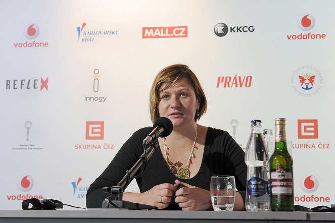 Aritmija - Z imprez - Press conference at the Karlovy Vary International Film Festival on July 1, 2017
