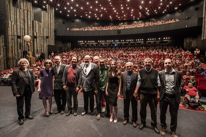 Chibula - Z akcí - World premiere at the Karlovy Vary International Film Festival on July 2, 2017 - Roelof Jan Minneboo, Georgij Ovašvili, Lidia Chilashvili, Qishvard Manvelishvili, Christoph Kukula