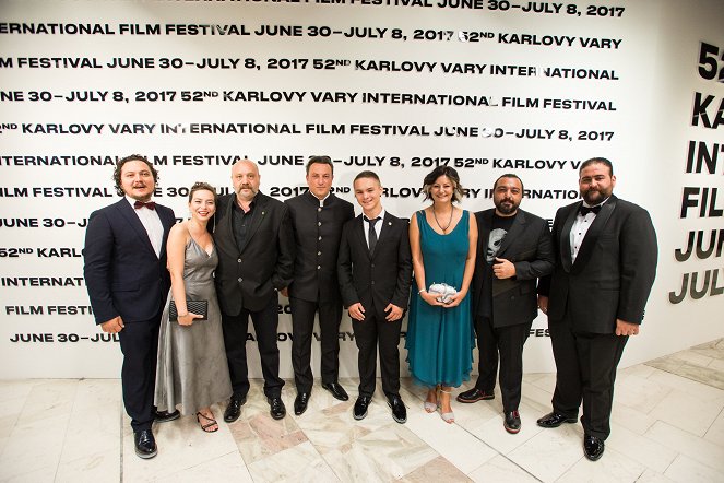 Ještě víc - Z akcií - World premiere at the Karlovy Vary International Film Festival on July 3, 2017 - Ahmet Mümtaz Taylan, Onur Saylak, Hayat Van Eck