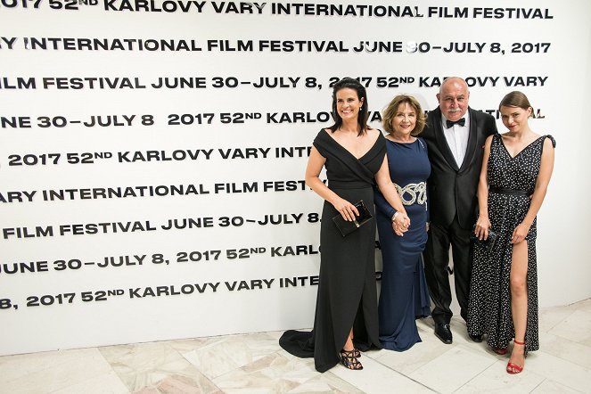 Čára - Z akcí - World premiere at the Karlovy Vary International Film Festival on July 3, 2017 - Zuzana Fialová, Emília Vášáryová, Andrej Hryc, Kristína Kanátová