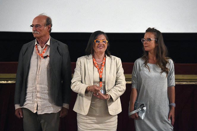 Jeges nagyi - Rendezvények - Screening at the Karlovy Vary International Film Festival on July 3, 2017 - Pavel Nový, Zuzana Kronerová, Petra Špalková
