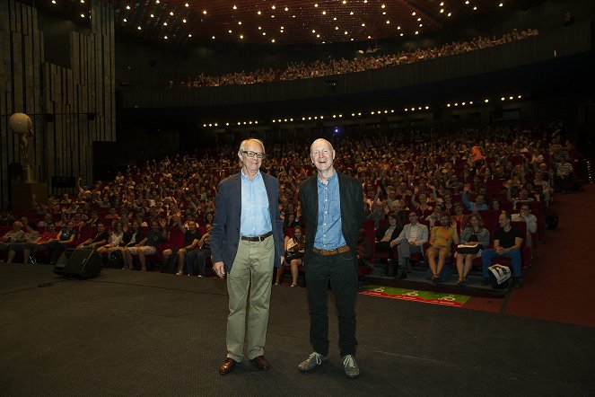 Ziemia i wolność - Z imprez - Screening at the Karlovy Vary International Film Festival on July 4, 2017 - Ken Loach, Paul Laverty