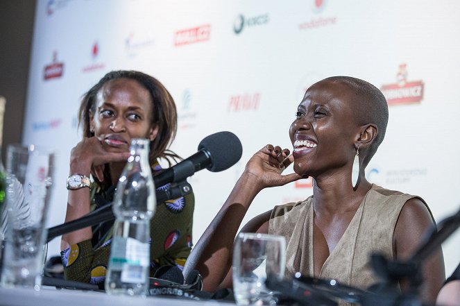Madarak énekelnek Kigaliban - Rendezvények - Press conference at the Karlovy Vary International Film Festival on July 4, 2017 - Eliane Umuhire