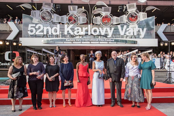 Birds Are Singing in Kigali - Events - World premiere at the Karlovy Vary International Film Festival on July 4, 2017 - Jowita Budnik, Joanna Kos-Krauze, Eliane Umuhire