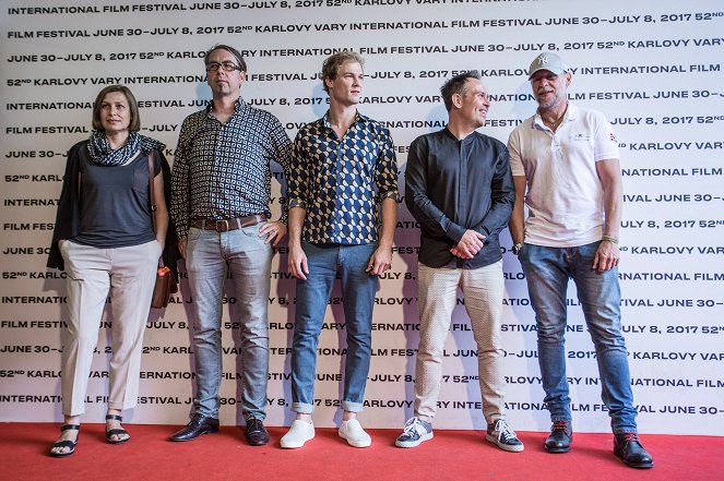Křižáček - De eventos - Press conference at the Karlovy Vary International Film Festival on July 5, 2017