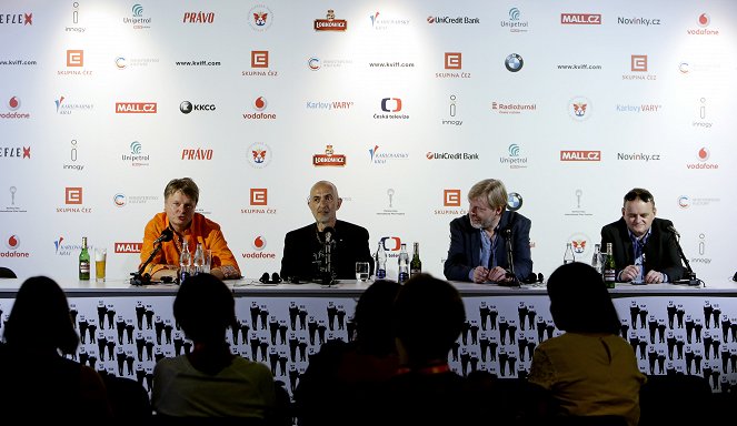 Nepřesaditelný! - Z akcií - Screening at the Karlovy Vary International Film Festival on July 5, 2017 - Igor Chaun, Jiří X. Doležal