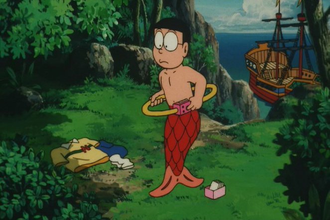 Doraemon y los piratas de los mares del sur - De la película