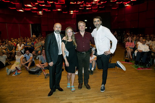 The Good Plumber - Events - Screening at the Karlovy Vary International Film Festival on July 5, 2017 - Jaroslav Sedláček, Petra Špalková, Tomáš Vorel st., Jakub Kohák