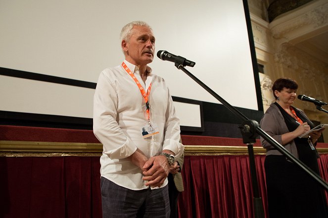 How Viktor "the Garlic" took Alexey "the Stud" to the Nursing Home - Events - World premiere at the Karlovy Vary International Film Festival on July 6, 2017 - Fyodor Popov