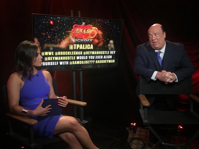 WWE Great Balls of Fire - Tournage - Paul Heyman