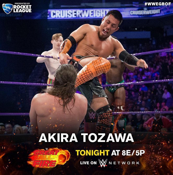 WWE Great Balls of Fire - Promokuvat - Akira Tozawa