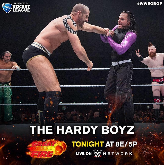 WWE Great Balls of Fire - Promo - Matt Hardy, Claudio Castagnoli, Jeff Hardy, Stephen Farrelly