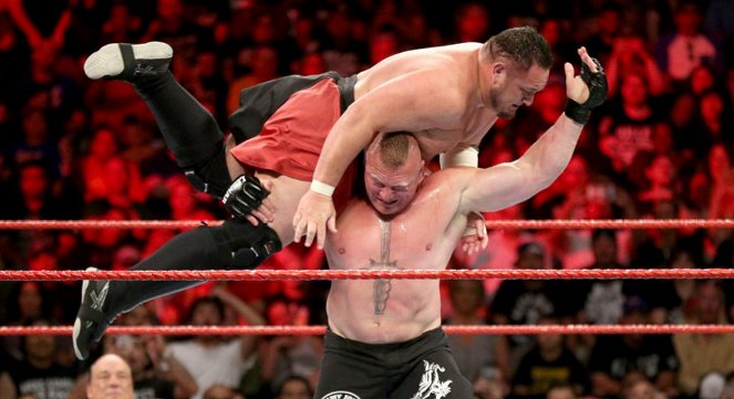 WWE Great Balls of Fire - Photos - Brock Lesnar, Joe Seanoa