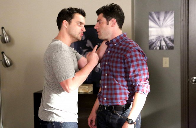 New Girl - Double Date - Photos - Jake Johnson, Max Greenfield