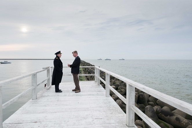 Dunkirk - Dreharbeiten - Kenneth Branagh, Christopher Nolan