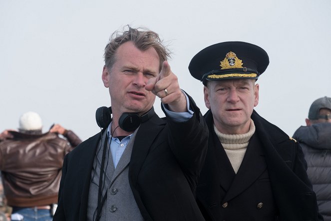 Dunkirk - Forgatási fotók - Christopher Nolan, Kenneth Branagh