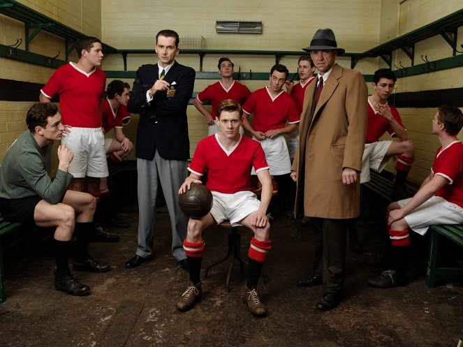 United - Werbefoto - David Tennant, Jack O'Connell, Dougray Scott