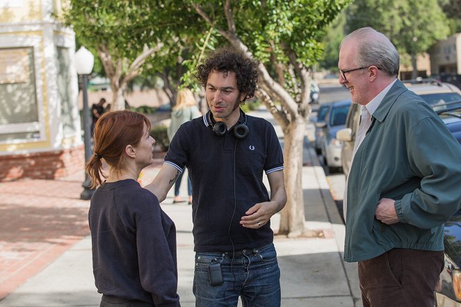 The Lovers - Van de set - Melora Walters, Azazel Jacobs, Tracy Letts