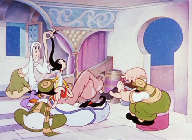 Pepek námořník a Aladinova čarovná lampa - Z filmu