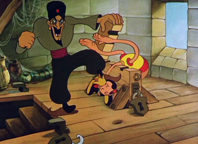 Pepek námořník a Aladinova čarovná lampa - Z filmu