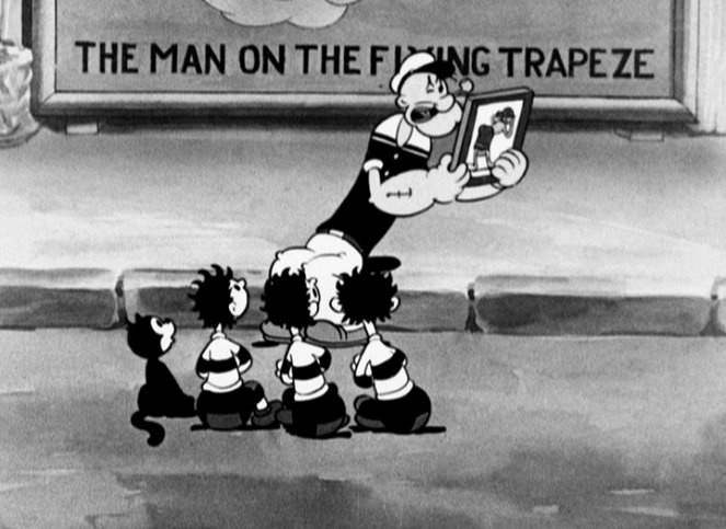 The Man on the Flying Trapeze - Z filmu