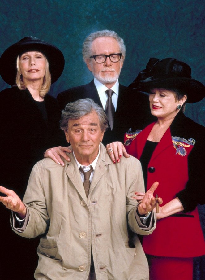 Columbo - Promokuvat - Sally Kellerman, Peter Falk, Patrick McGoohan, Rue McClanahan