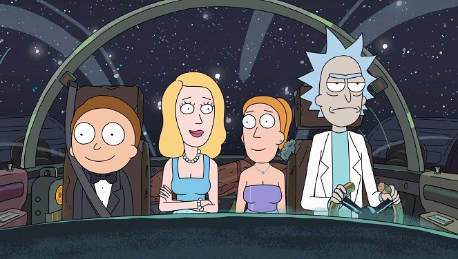 Rick and Morty - The Wedding Squanchers - Van film
