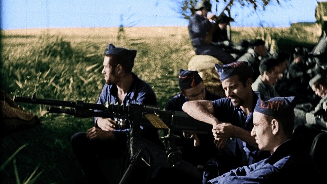 España en dos trincheras. La guerra civil en color - Film