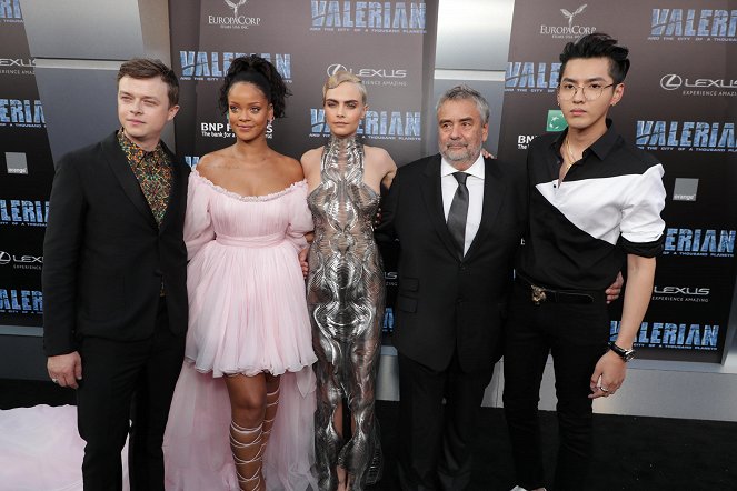 Valerian and the City of a Thousand Planets - Tapahtumista - World premiere at TCL Chinese Theater in Hollywood, California, on Monday, July 17, 2017 - Dane DeHaan, Rihanna, Cara Delevingne, Luc Besson, Kris Wu