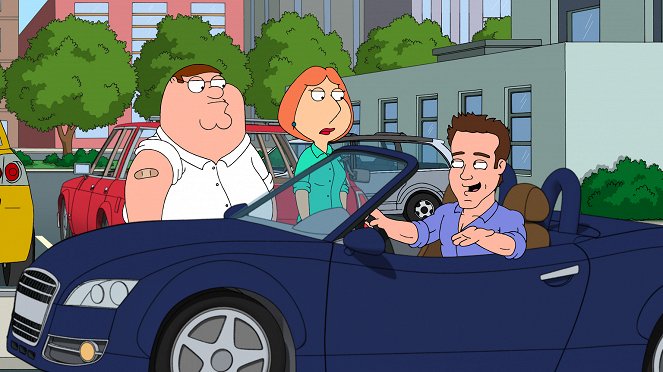 Family Guy - Stewie elköti Brian autóját - Filmfotók